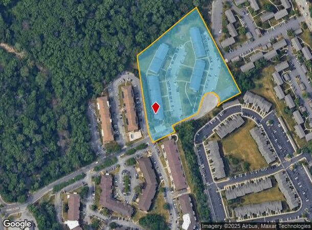 9 Courtyard Ln, Wilmington, DE Parcel Map