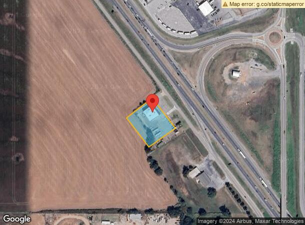  834 W Interstate Dr, Norman, OK Parcel Map