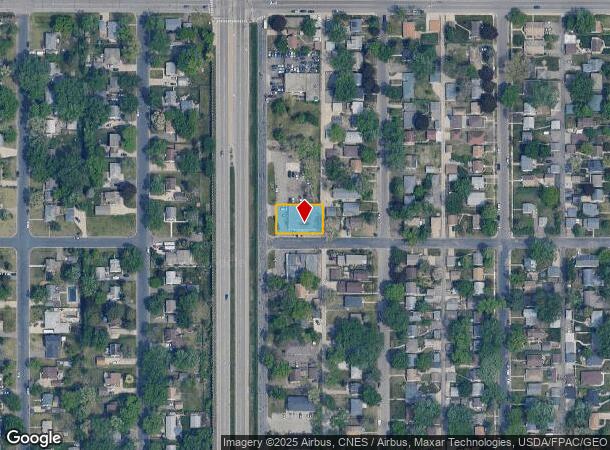 4801 University Ave Ne, Minneapolis, MN Parcel Map