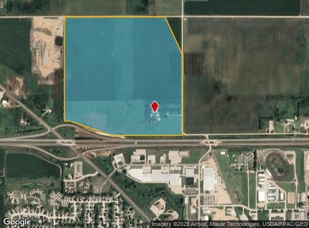 24433 Paul Ave, Worthington, MN Parcel Map