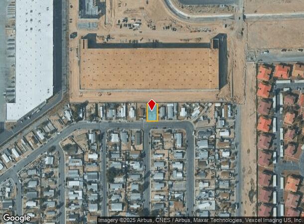  4628 Crystal Peak Dr, Las Vegas, NV Parcel Map