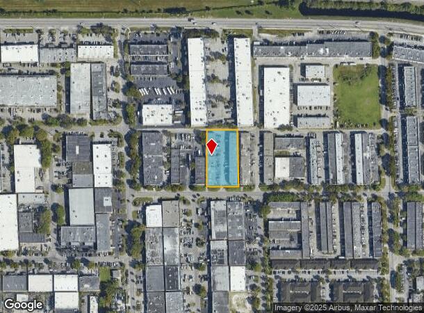  2545 W 80Th St, Hialeah, FL Parcel Map