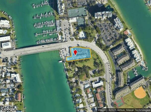 9524 Blind Pass Rd, St Pete Beach, FL Parcel Map