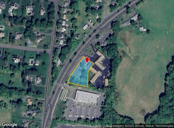  1541 King St, Enfield, CT Parcel Map