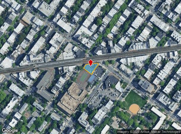 1412 Myrtle Ave, Brooklyn, NY Parcel Map