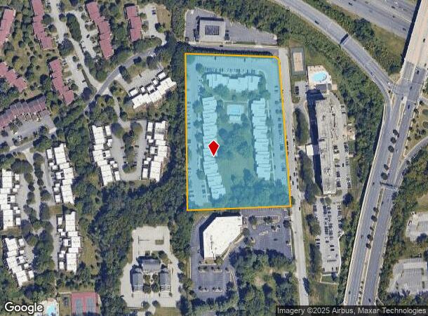 Judges Ln, MD Parcel Map