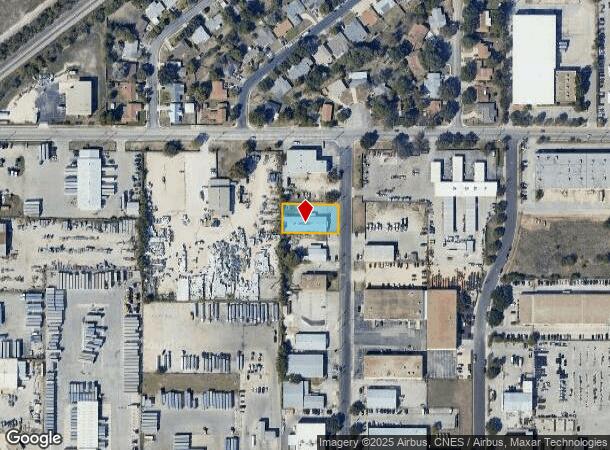  1111 Paulsun St, San Antonio, TX Parcel Map