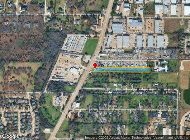  7819 S Cooper St, Arlington, TX Parcel Map