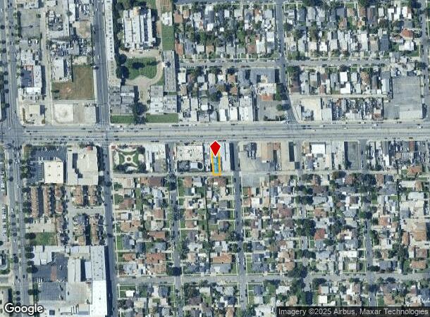 1638 E Compton Blvd, Compton, CA Parcel Map