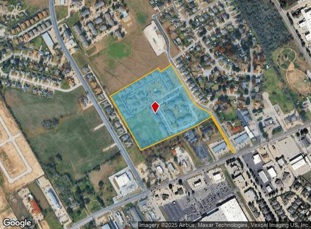 303 N Hyde Park Blvd, Cleburne, TX Parcel Map