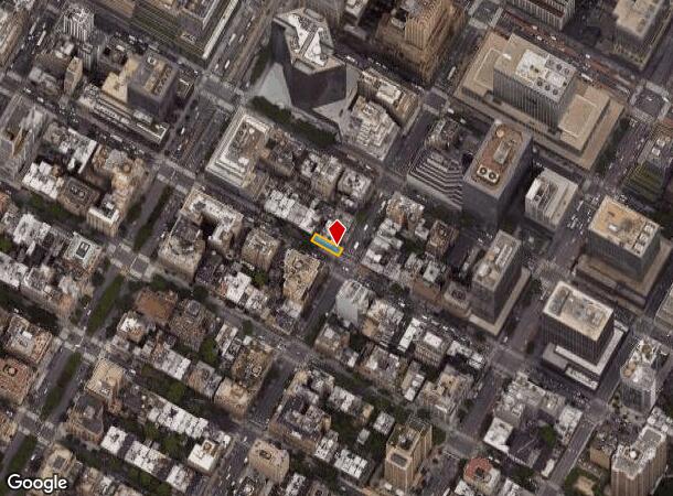 334 Lexington Ave, New York, NY Parcel Map