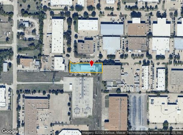 3212 Commander Dr, Carrollton, TX Parcel Map