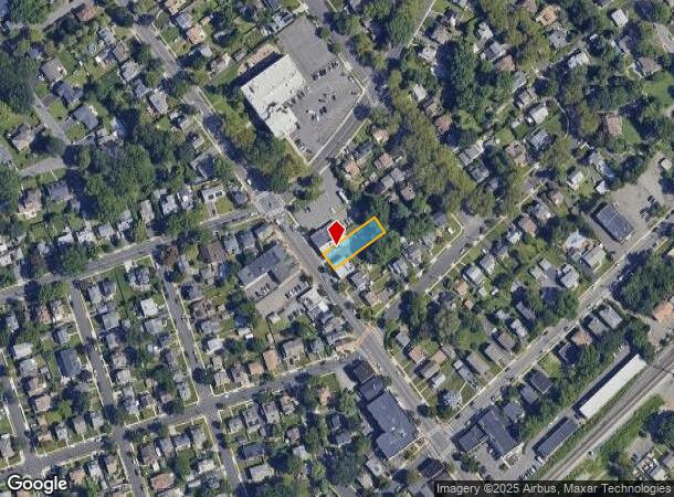  211 Centennial Ave, Cranford, NJ Parcel Map