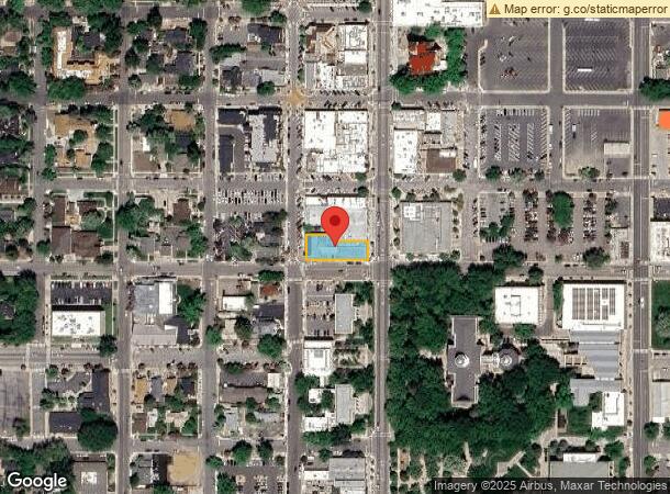  202 N Carson St, Carson City, NV Parcel Map