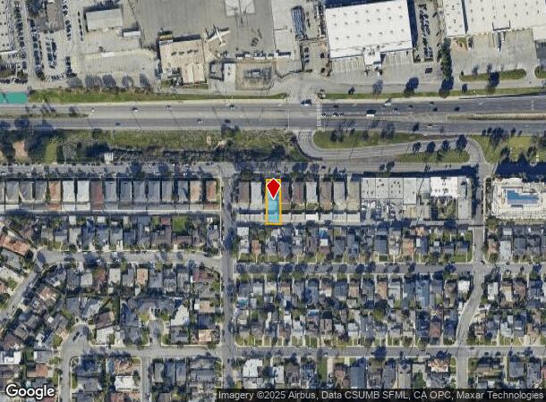 1108 E Imperial Ave, El Segundo, CA Parcel Map
