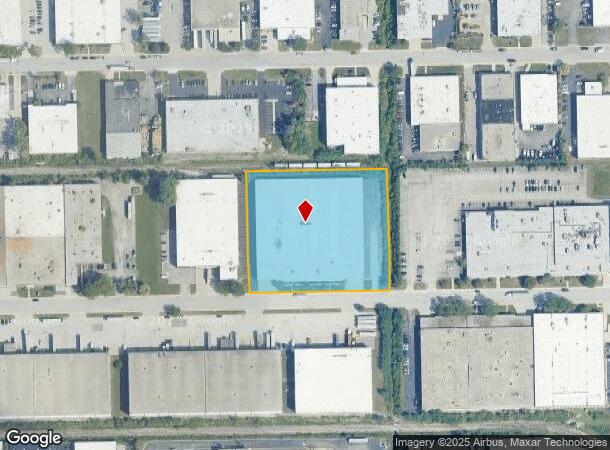  1400 Morse Ave, Elk Grove Village, IL Parcel Map