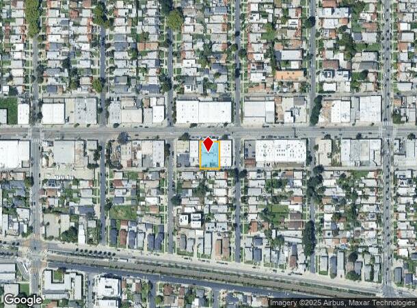  4310 W Jefferson Blvd, Los Angeles, CA Parcel Map