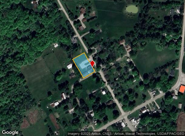 5831 Canal Rd Ne, Pleasantville, OH Parcel Map