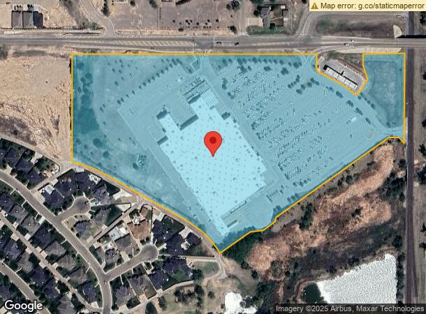  1701 N 23Rd St, Canyon, TX Parcel Map