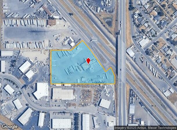 3767 S Golden State Blvd, Fresno, CA Parcel Map