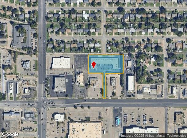 5020 50Th St, Lubbock, TX Parcel Map