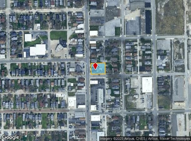  1602 N Wells St, Fort Wayne, IN Parcel Map