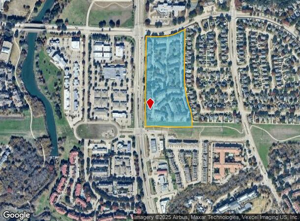  6600 Preston Rd, Plano, TX Parcel Map