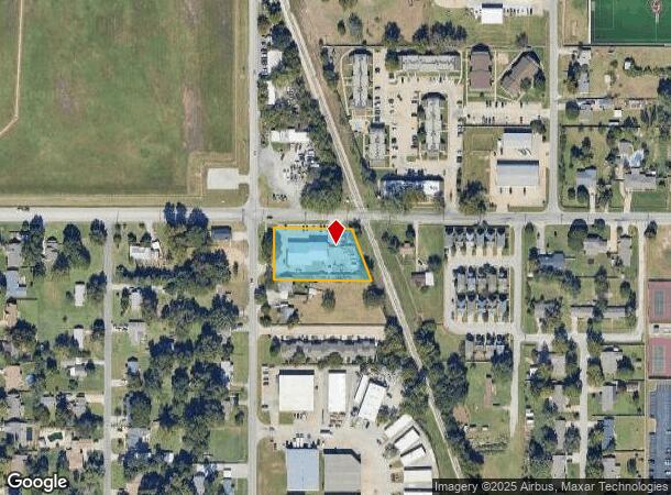  555 N Elm St, Jenks, OK Parcel Map