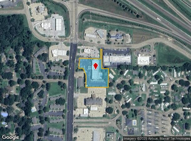493 Springridge Rd, Clinton, MS Parcel Map