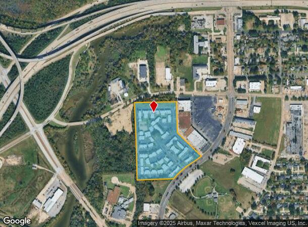  1601 Garth Rd, Baytown, TX Parcel Map