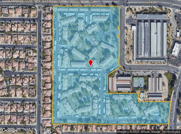  77777 Country Club Dr, Palm Desert, CA Parcel Map