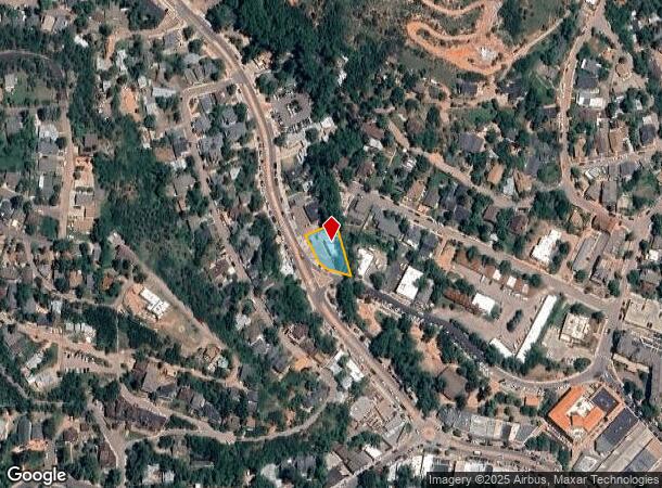  1106 Manitou Ave, Manitou Springs, CO Parcel Map