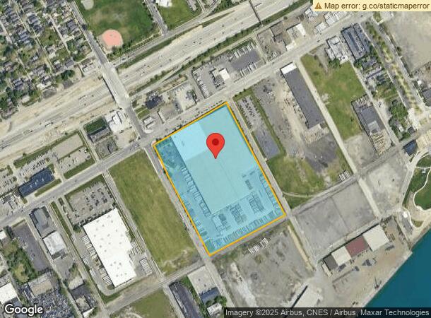  4333 W Fort St, Detroit, MI Parcel Map