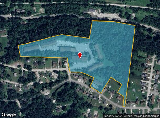 1300 Virginia Ave, Mckeesport, PA Parcel Map