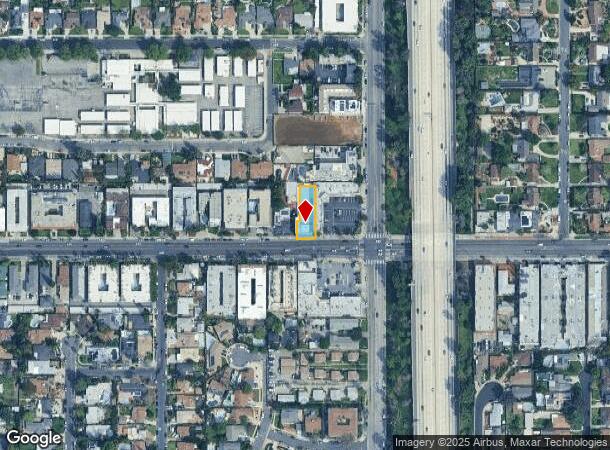 15721 Vanowen St, Van Nuys, CA Parcel Map