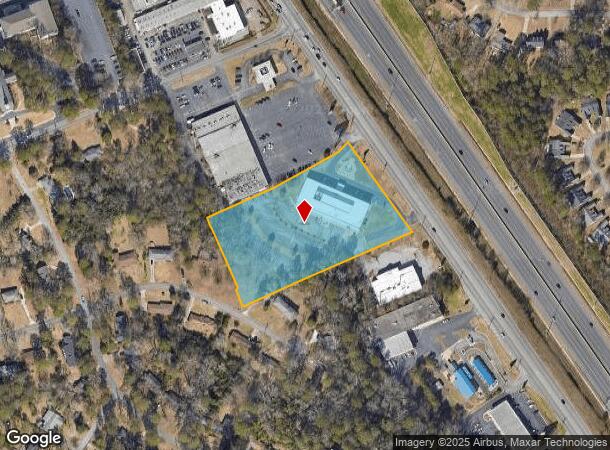  2960 Riverside Dr, Macon, GA Parcel Map