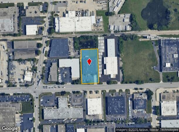  1410 W Fullerton Ave, Addison, IL Parcel Map
