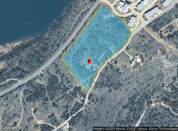  620 W Rocky Rd, Marble Falls, TX Parcel Map