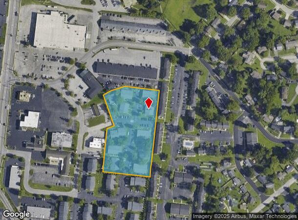  1 Plaza Dr, New Albany, IN Parcel Map