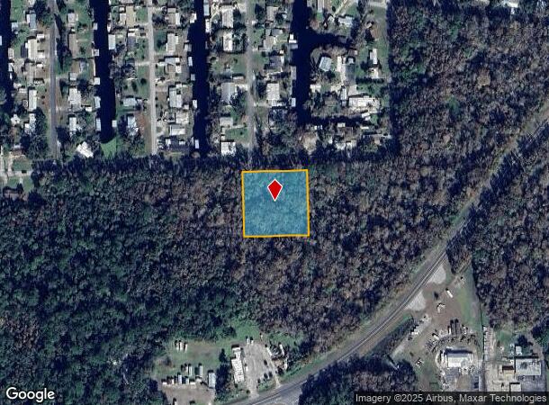 Pearl St, Astor, FL Parcel Map