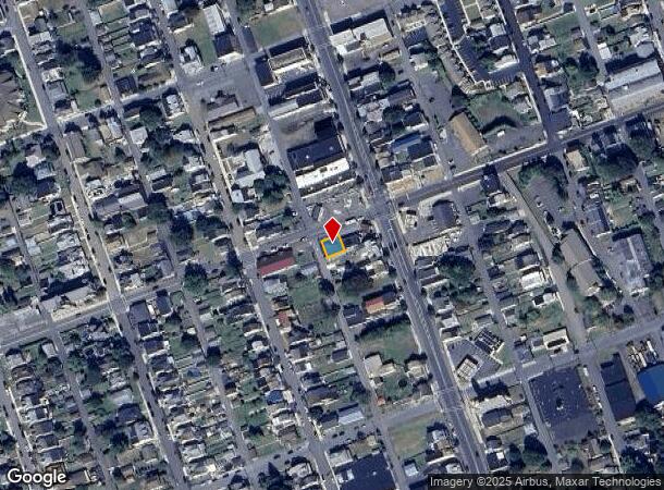 Oak St, Frackville, PA Parcel Map