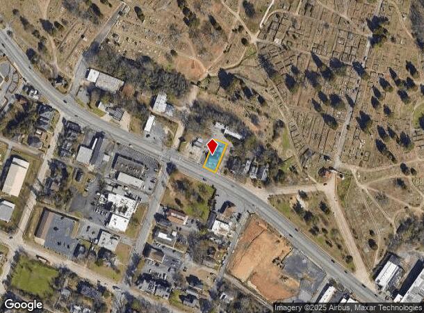  1161 Riverside Dr, Macon, GA Parcel Map