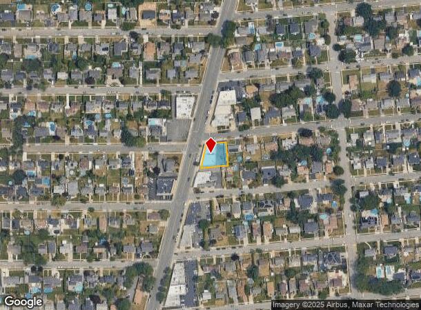 836 N Broadway Ave, Massapequa, NY Parcel Map