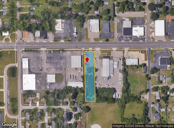 1555 Columbia Ave W, Battle Creek, MI Parcel Map