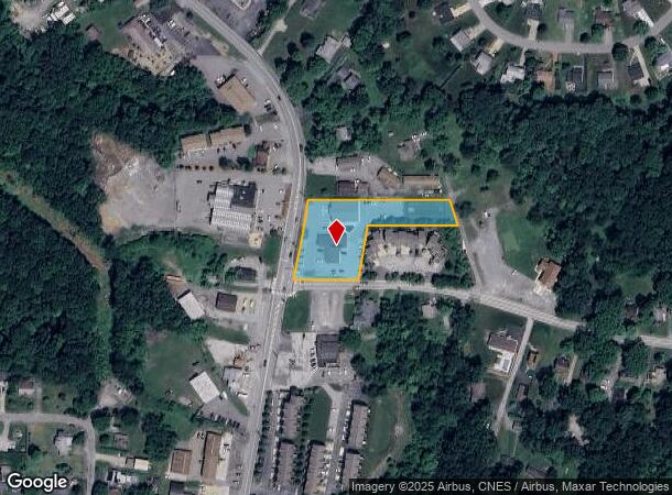  3428 Brodhead Rd, Aliquippa, PA Parcel Map