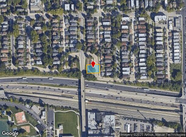  636 Circle Ave, Forest Park, IL Parcel Map