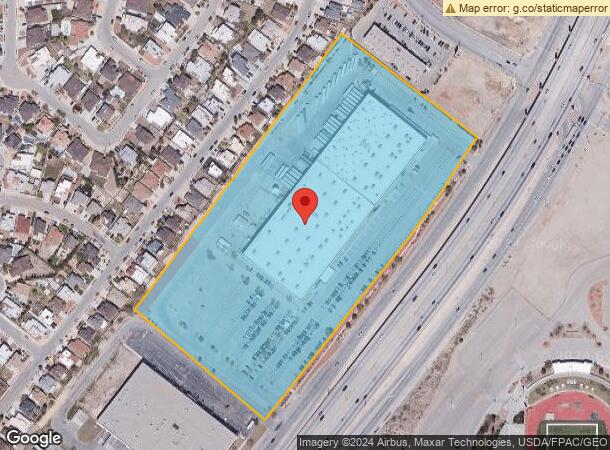  1285 Joe Battle Blvd, El Paso, TX Parcel Map