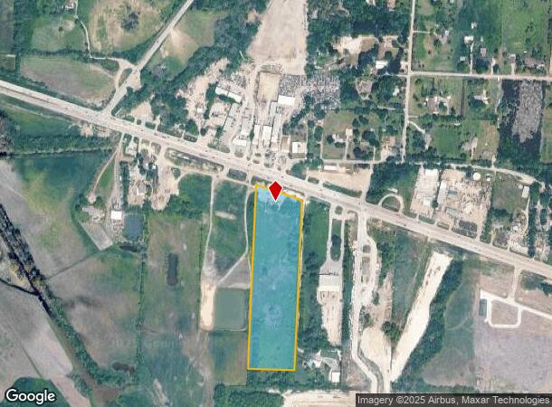  2452 E University Dr, Mckinney, TX Parcel Map