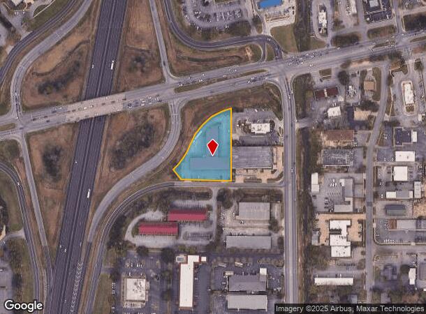  1 E I65 Service Rd S, Mobile, AL Parcel Map