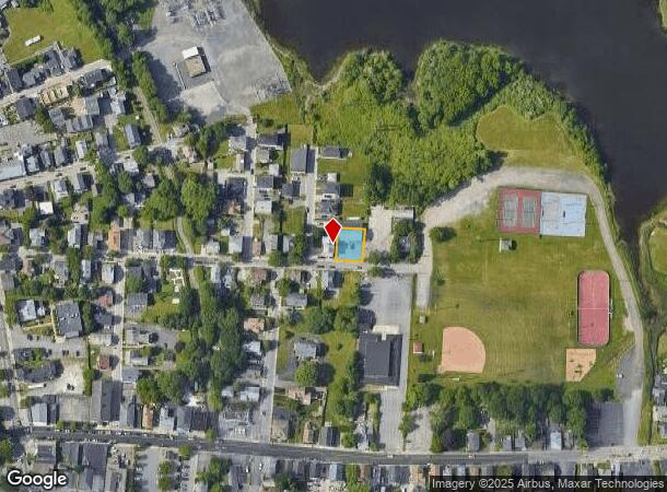 70 Wood St, Warren, RI Parcel Map